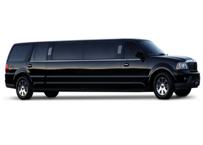 black lincoln suv limousine